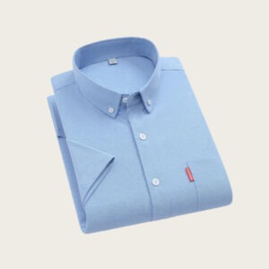 Slim Fit Oxford Hochzeitshemd langarm aus Baumwolle