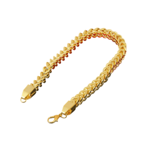 Bräutigamschmuck: Geflochtenes Titanstahl-Armband für Männer